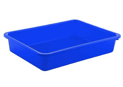 Elexiq Unbreakable Multipurpose Plastic Small Tray Rectangular Shape