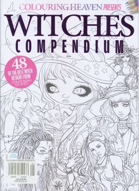 Colouring Heaven Magazine Special Witches Compendium Issue 2021 Issue