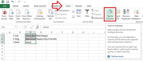 Excel How To Split Comma Separated Values Into Columns It