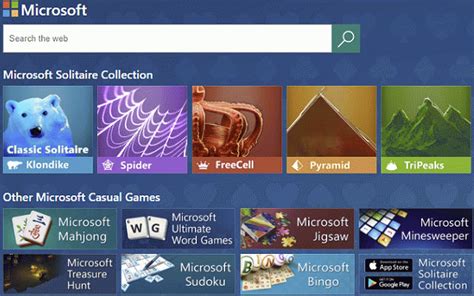 Microsoft Solitaire Collection With Search My Extensions