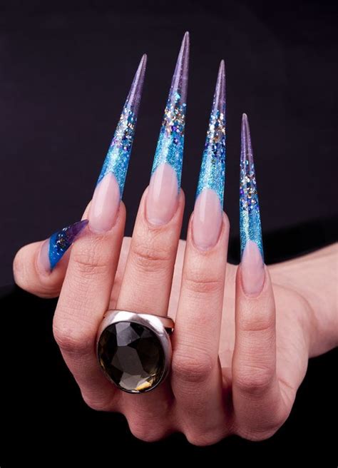 Acrylic nails are the definition of glamour in the beauty world, and pretty much anyone with eyes if you're considering getting acrylic nails, you've probably heard some folks suggest that you try gel experts say you need to return to the salon every two to three weeks to fill in the gaps that appear as. 66 best Crazy extreme nails images on Pinterest | Crazy nails, Gel nails and Nail tips