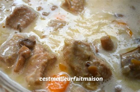 Blanquette de veau Thermomix Cest meilleur fait maison