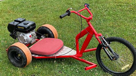 196cc Homemade Motorised Drift Trike Youtube
