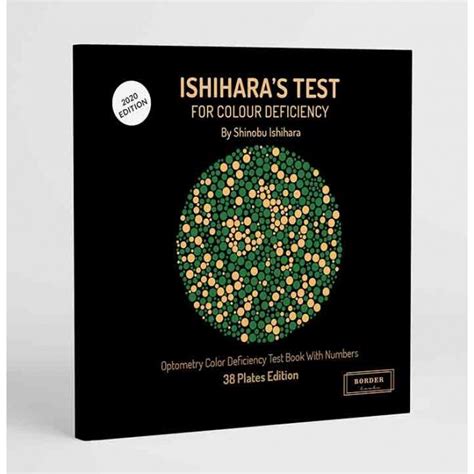Ishihara Colour Vision Test Book Ishiharas Test