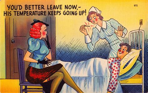 Bnhh Vintage Nurse Vintage Humor Vintage Comics Vintage Cards Vintage Postcards Nurse