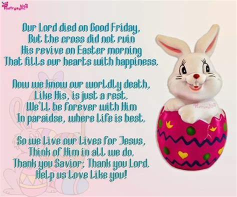 10 Best Easter Day Poems Images On Pinterest Easter Poems Happy