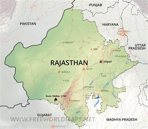 Rajasthan Maps