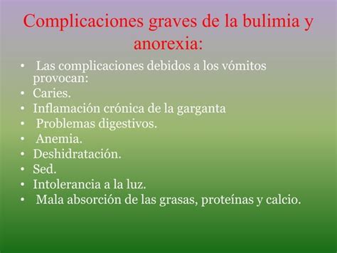 Presentacion De Bulimia Y Anorexia Kerena Quinto 2 C