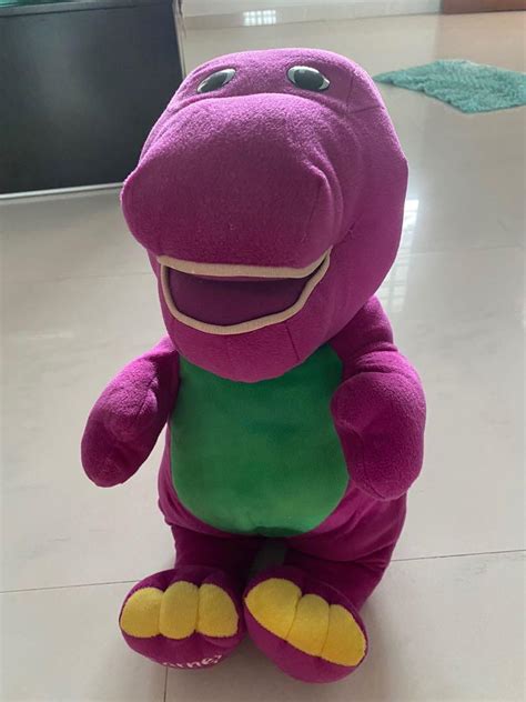 Soft Toy Barney Hobbies And Toys Toys And Games On Carousell