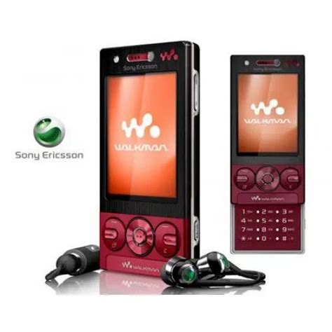 Refurbished Sony Ericsson Walkman W705 Red Memory Size 4gb At Rs