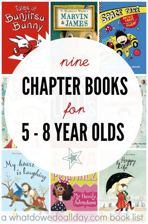 Early Chapter Books For 5 To 8 Year Olds