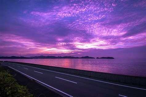 Purple Sky Sunset Br