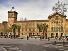 Die Universität Von Barcelona Redaktionelles Stockbild - Bild von ...