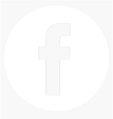 Facebook Icon Round White Png