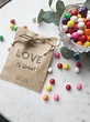 Candy Bar Wedding Favor Bags - SALTED Design Studio