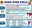 Head Over Heels: Definition, Useful Examples & Synonyms List - English ...
