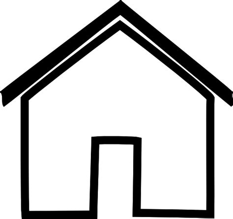 Outline Clipart House Outline House Transparent Free For Download On