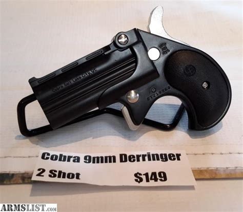 Armslist For Sale New Cobra 9mm Derringer 2 Shot
