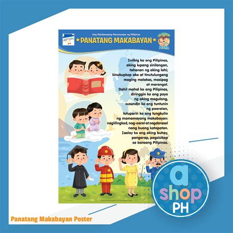 Educational Charts Poster Paper Araling Panlipunan Sibika Shopee My