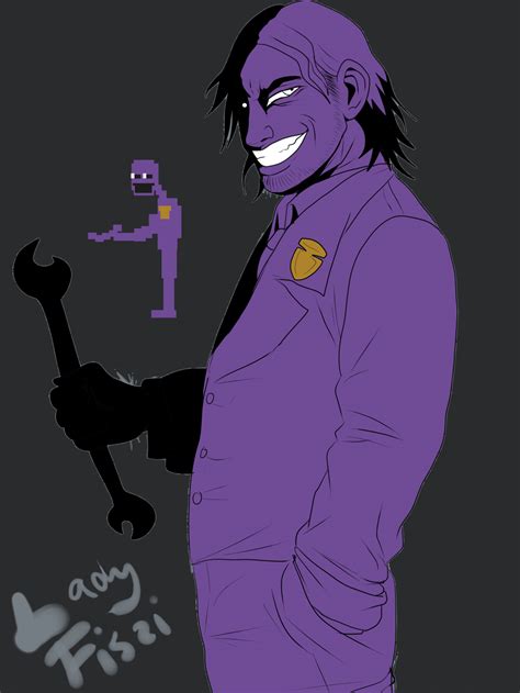 Fnaf Purple Man Comparison By Ladyfiszi On Deviantart