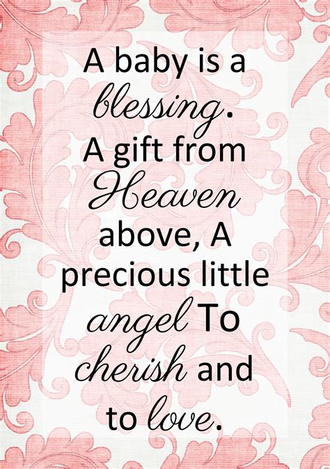 Baby Girl Quotes Baby Blessing Baby Quotes