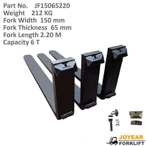 Quality Heat Treated Ita Forklift Forks Joyear Forklift