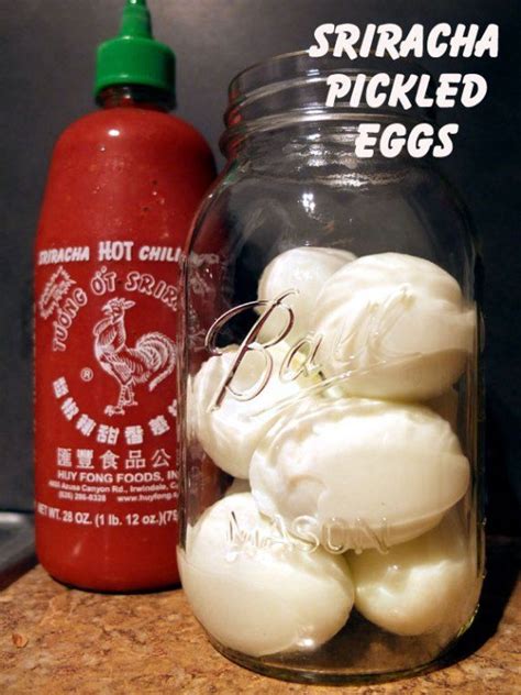 Sriracha Pickled Eggs Recipe Newbritawaterchiller