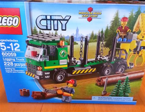 Lego 60059 Logging Truck Review