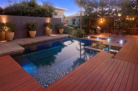 Inground Pool Decking Options Ideas Brisbane QLD