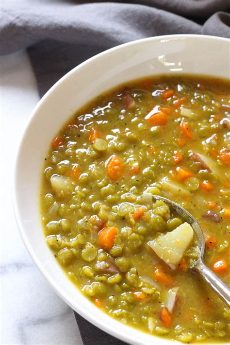 Easy Split Pea Soup Recipe With Frozen Peas