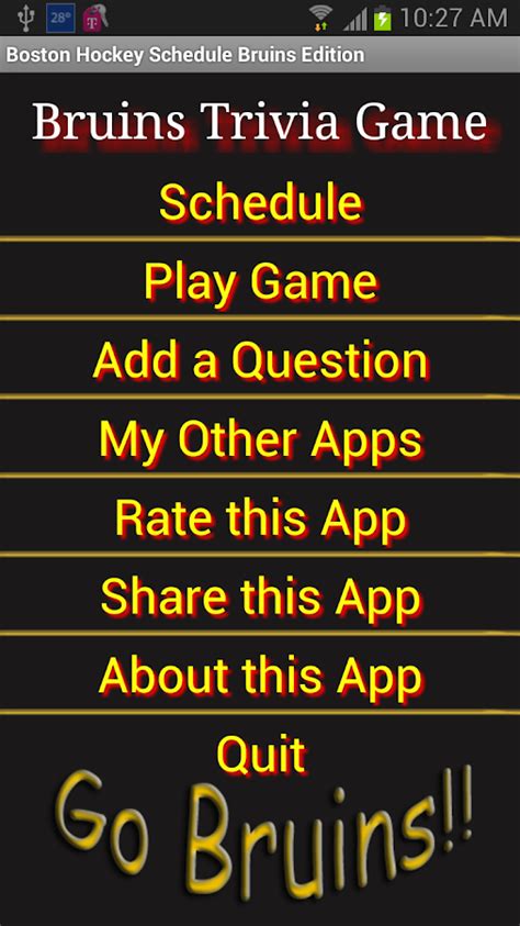 The boston bruins games are broadcasted on different channels like nesn, nbcsca, nbc and tsn etc. Schedule for Boston Bruins Fans - Android Apps on Google Play
