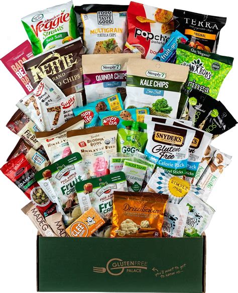 Snack Attack Gluten Free Care Package Healthy Snack Box Featuring Gluten Free Dairy Free