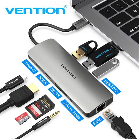Aramanızda 3004 adet ürün bulundu. Vention Thunderbolt 3 Dock USB C Hub Type C to HDMI USB 3 ...