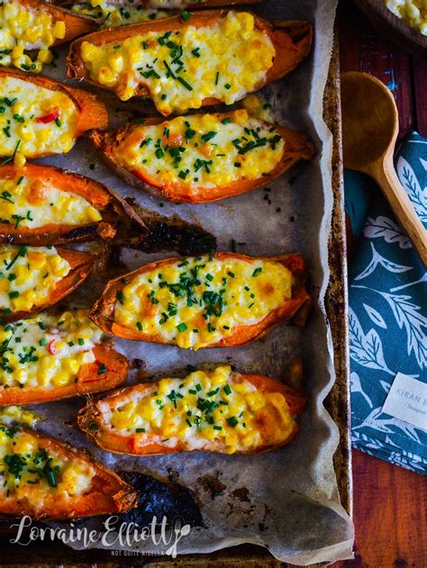 Stuffed Sweet Potato Skins Creamed Corn Not Quite Nigella