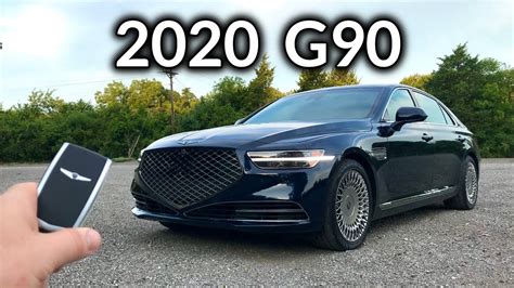 2020 Genesis G90 50 Ultimate Big Luxury And Value Youtube
