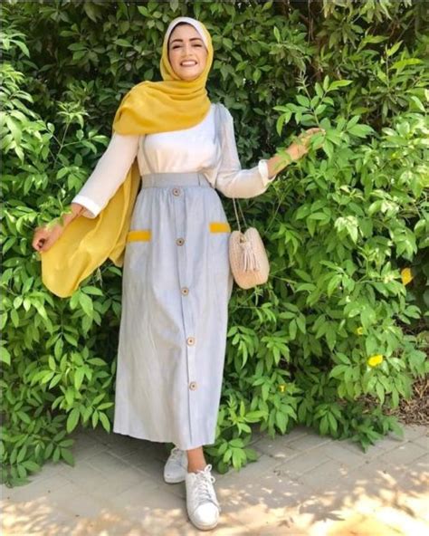 Fun And Colorful Hijab Outfits Hijab Fashion Inspiration Modern