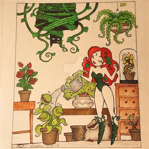 Garden Of Love By Redhead K On Deviantart Poison Ivy Character