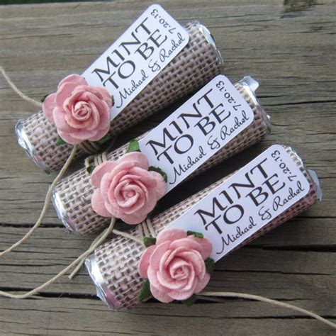 Wedding gifts for friends, specially close ones, take a lot of effort. Wedding favors Set of 150 mint rolls Mint by ...