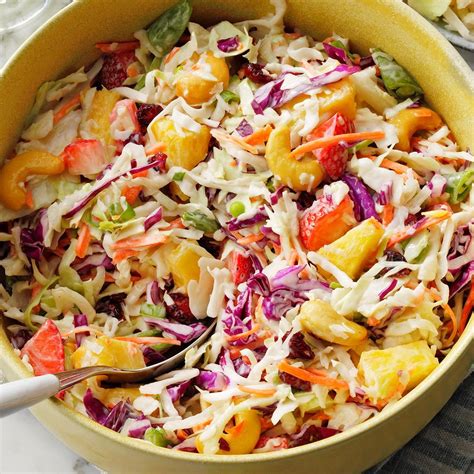 Strawberry Pineapple Coleslaw Recipe How To Make It
