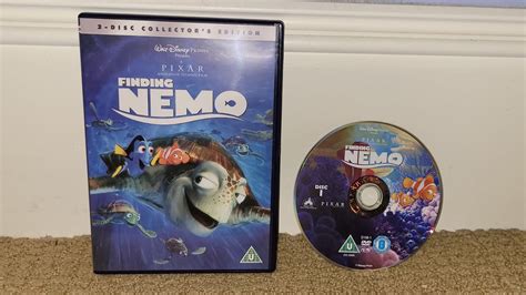 Finding Nemo Uk Dvd Disc Walkthrough Youtube