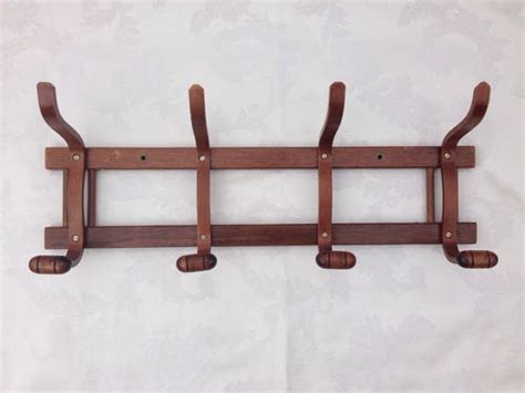 Bentwood Wall Mount Hat Or Coat Rack