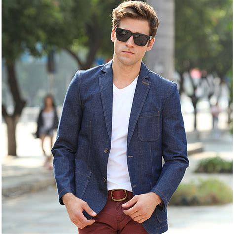 Unique Mens Blazers Jackets 2017 Fashion Slim Fit Leisure Blazers Men