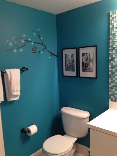 Teal bathroom | Teal bathroom, Bathroom wall colors, Turquoise bathroom