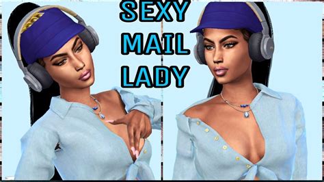 Sexy Mail Lady Walks Of Life Makeover The Sims 4 Youtube