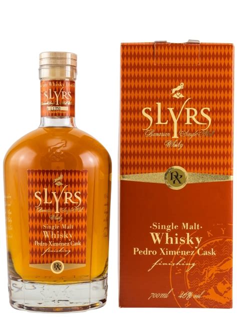 Slyrs Pedro Ximenez Cask Finishing Bavarian Single Malt Whisky