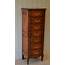 Tall French Cherry Wood Chest Of Drawers  Antiques Atlas