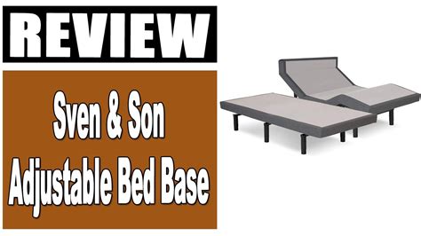 Sven Son Split King Adjustable Bed Base Frame Review Youtube