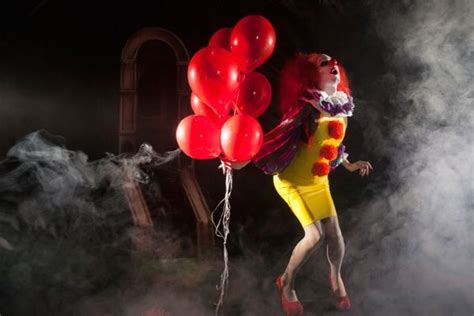 Sharon Needles As Pennywise Drag