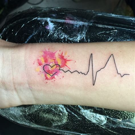 30 Heartbeat Tattoo Designs And Meanings Feel Your Own Rhythm