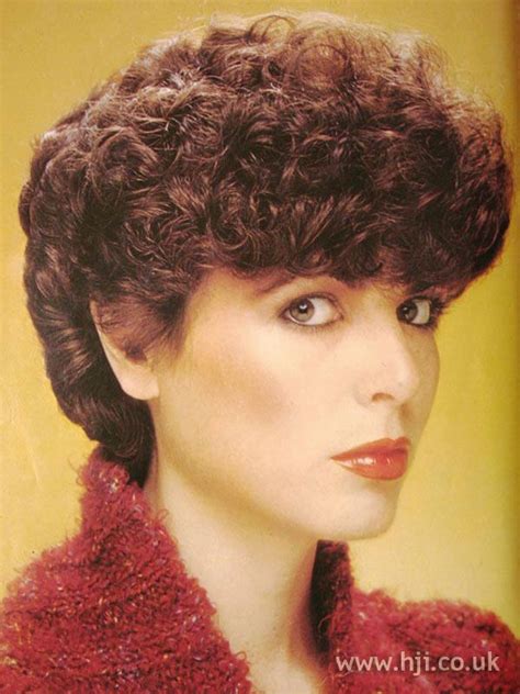 For an edgier permed look, ask your stylist to razor cut ends which will draw. 1979 brunette curls hairstyle | Vintage hairstyles, Permed ...